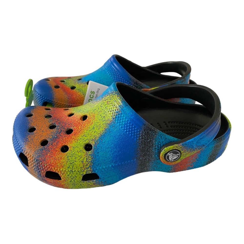 CROCS Classic Spray Dye Clog | Size 5 Men | Size 7 Women